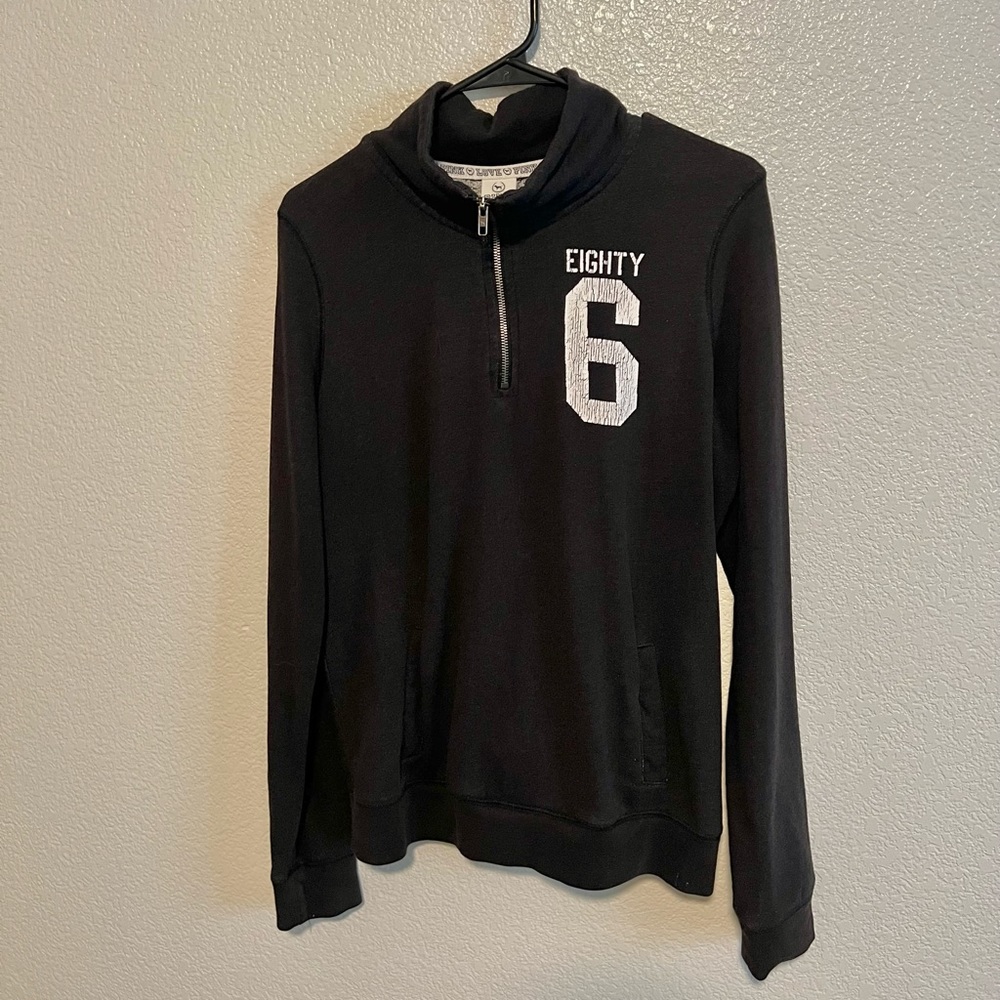 PINK Victoria’s Secret 1/4 zip-up sweater